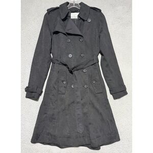ALTUZARRA for Target 20th Anniv collection Black Snakeskin trench coat Size XS